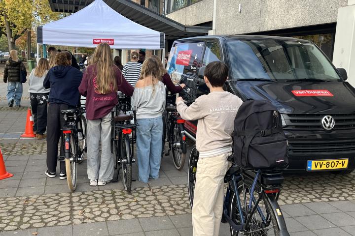 Fietsencheck leerlingen klas 1, 2 en 3